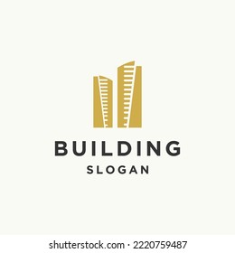Building logo icon design template vector illustration