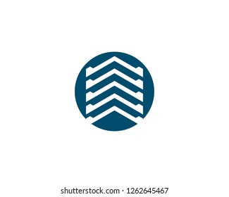 Building logo icon illustration