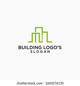 building logo icon simple premium