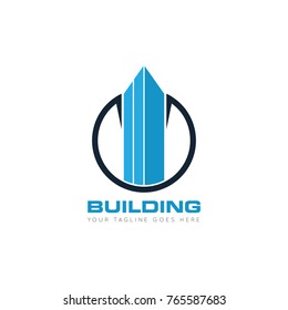 building logo, icon, symbol, design template