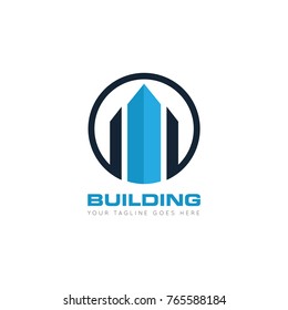 building logo, icon, symbol, design template