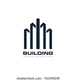 building logo, icon, symbol, design template