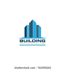 Building Logo Icon Symbol Design Template Stock Vector (Royalty Free ...