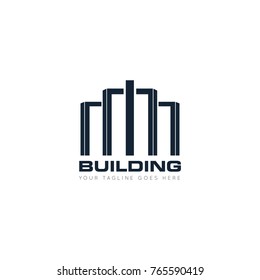 building logo, icon, symbol, design template