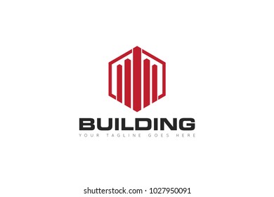 building logo and building icon Vector design Template. Vector Illustrator Eps.10