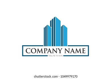 building logo and building icon Vector design Template. Vector Illustrator Eps10