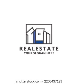 Imagen vectorial del icono del logotipo de construcción