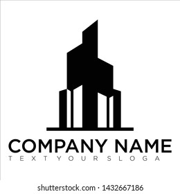 building logo icon vector template