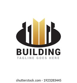 Building logo icon vector template.