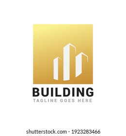 Building logo icon vector template.