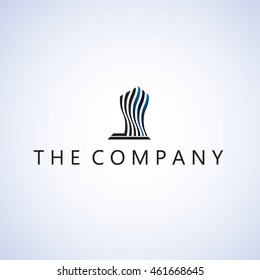 building  logo ideas design vector illustration on background