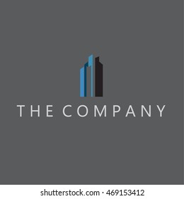 building  logo ideas design vector illustration on background