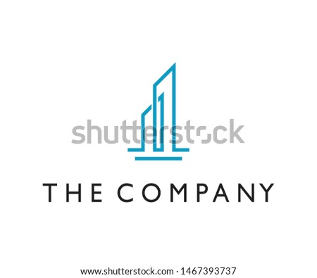 building logo ideas design vector illustration on background