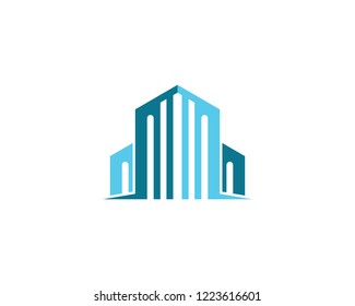 Building logo illustration