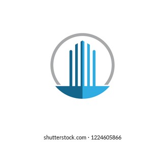 Building logo illustration