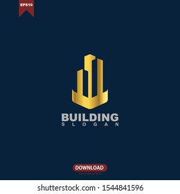 Building Logo Inspiration Vector Design Template