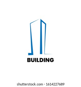 building logo like icon for business corporate, design template - vector illustration