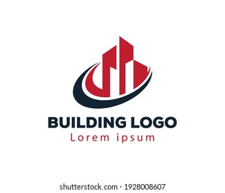 building logo simple logo care real estate logo 