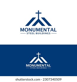 Building logo template, Creative Church logo design vector, House logo concepts