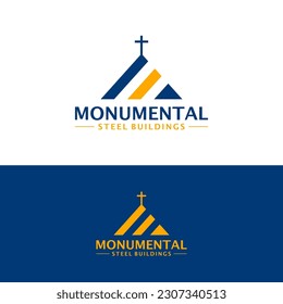 Building logo template, Creative Church logo design vector, House logo concepts