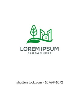 building logo template vector illustration