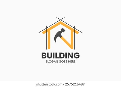 Building Logo Template. Vector Illustration