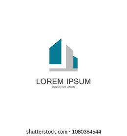 Building Logo Vector Stock Vector (Royalty Free) 1080364544