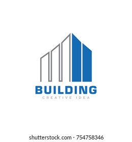 Building logo vector