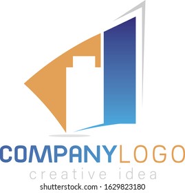 Building Logo Vector Architect  Design Template