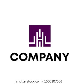 Building Logo Vector Design Template. Architect Construction Idea