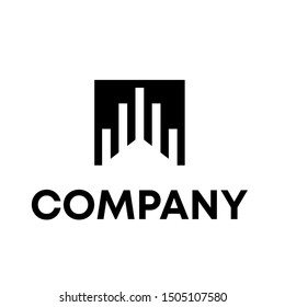 Building Logo Vector Design Template. Architect Construction Idea