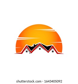 Building Logo Vector Design Template, Construction Logo Vector Design Template, Apartment logo