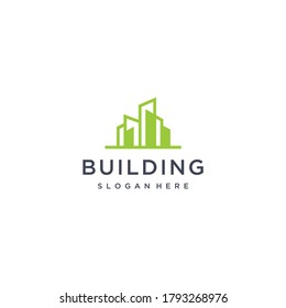 Plantilla de diseño de vectores de logotipos de construcción