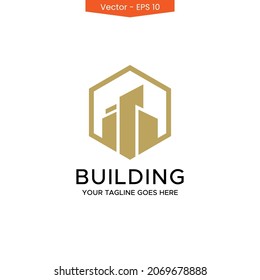 Building logo vector design template. 