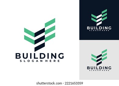 plantilla de diseño de vector de logotipo de construcción