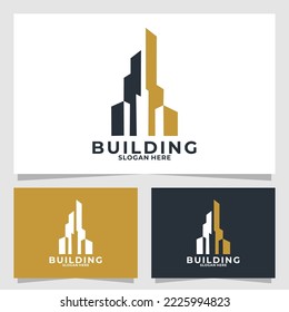 plantilla de diseño de vector de logotipo de construcción