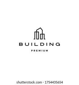 building logo vector icon illustration