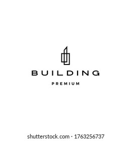 building logo vector icon illustration