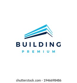 ilustración de icono del vector del logotipo de construcción