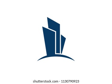 Building  logo vector illustration design