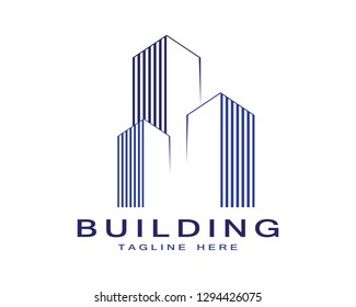 Building  logo vector illustration design