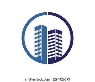Building  logo vector illustration design
