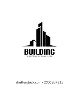 Building logo vector illustration design 
