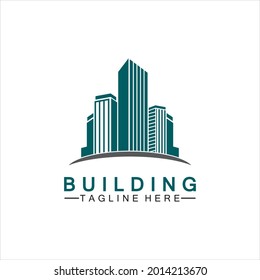 Building logo vector illustration design,Real Estate logo template, Logo symbol icon