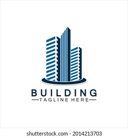 Building logo vector illustration design,Real Estate logo template, Logo symbol icon