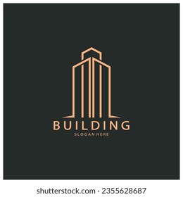 Building logo vector illustration design,Real Estate logo template, Logo symbol icon