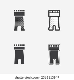 Building logo vector illustration design,Real Estate logo template, Logo symbol icon