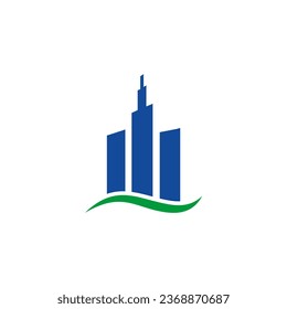 Building logo vector illustration design,Real Estate logo