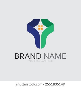 Building logo vector illustration design,Real Estate logo template, Logo symbol icon