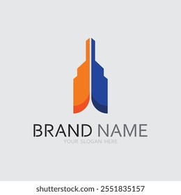 Building logo vector illustration design,Real Estate logo template, Logo symbol icon
